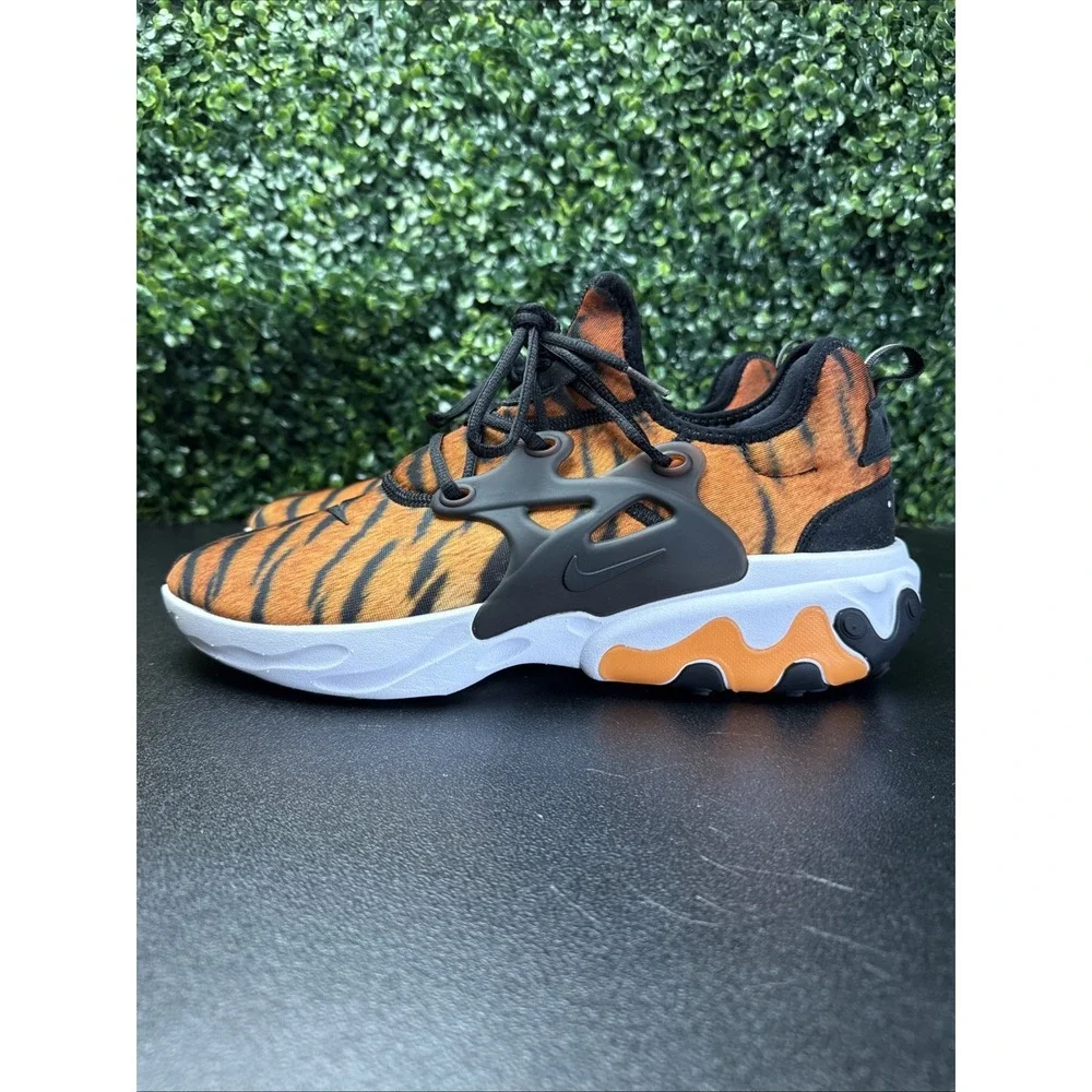 Nike React Presto GS Tiger Athletic Shoes Men's Size 12 Sneakers